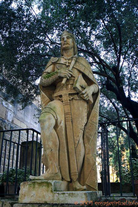 Statua di re Alcazar Cordoba - Spagna