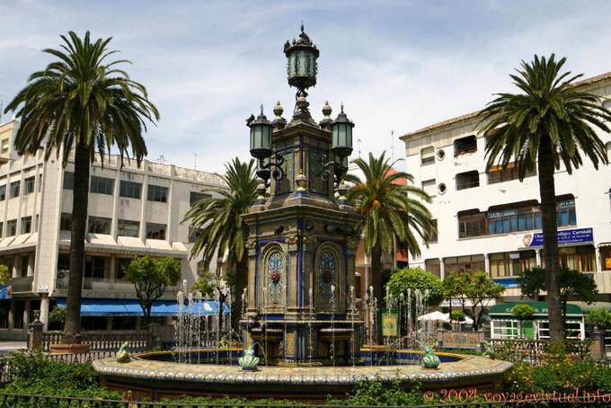 Fountain Plaza Alta, Algeciras - Spagna, Andalusia