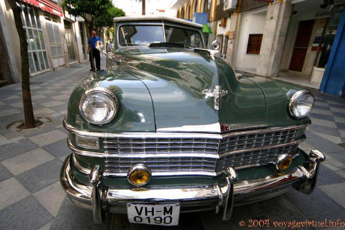 Old verde Chrysler, Algeciras - Spagna