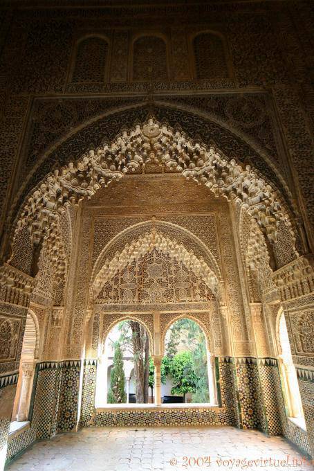 Sala de los Reyes, Alhambra Nasridi Granada - Spagna