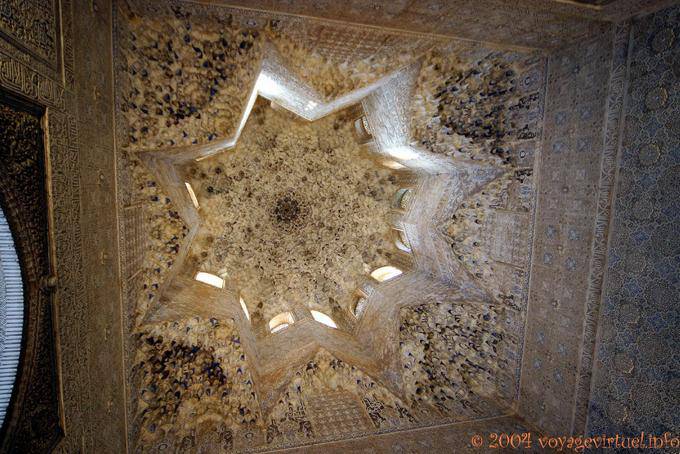 Il Nasridi architettura Abencerrages Sala della Alhambra Nasridi Granada - Spagna