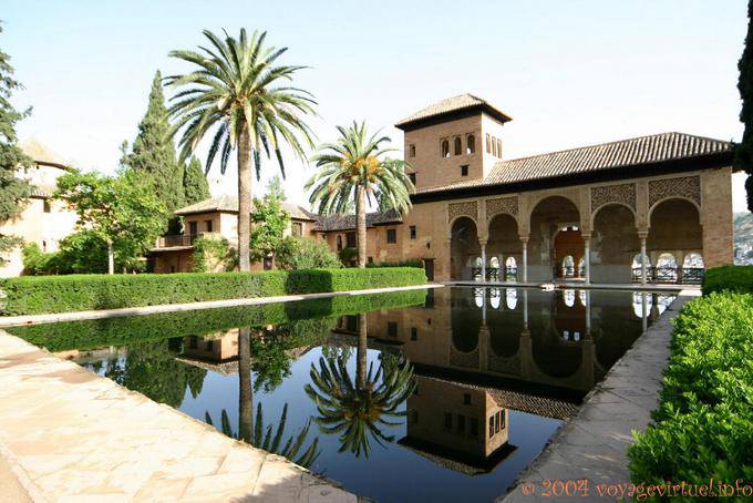 Palazzo del Partal, Alhambra Nasridi Granada - Spagna