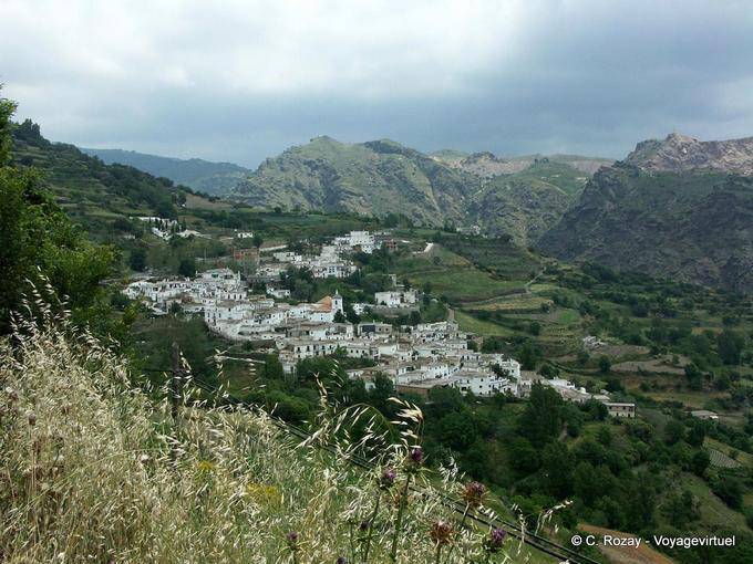 Panorama Busquístar, Alpujarras - Spagna