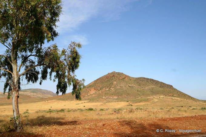 Landscape pelati dal sole, Cabo de Gata - Spagna, Andalusia