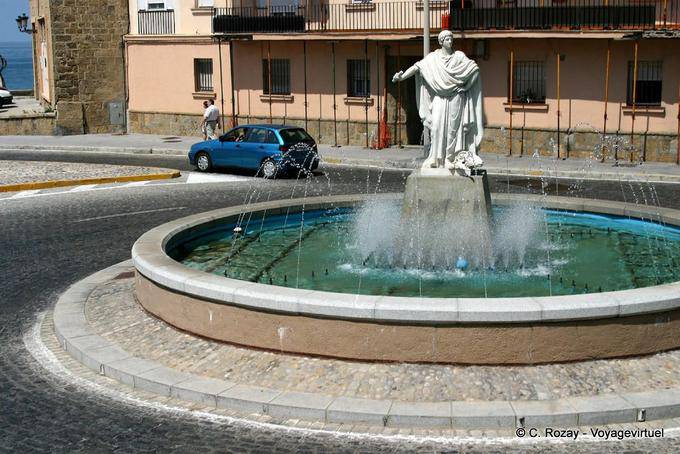 Fontana rotonda Cadice - Spagna, Andalusia
