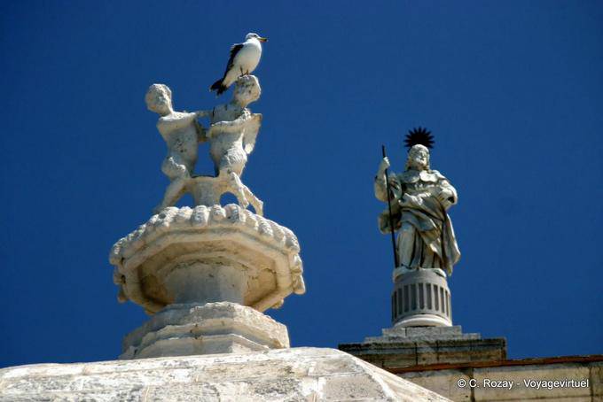 Statue Cattedrale, Cadice - Spagna