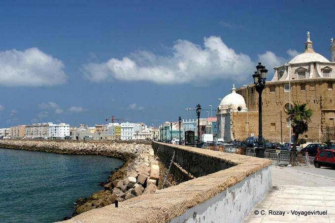 Calle Campo del Sur, Cadice - Spagna, Andalusia