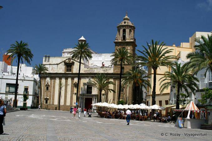 Plaza de la Catedral, Cadice - Spagna, Andalusia