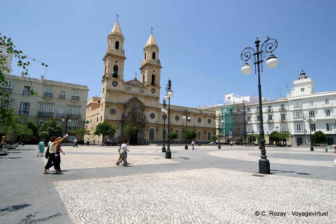 Plaza San Antonio, Cadice - Spagna, Andalusia