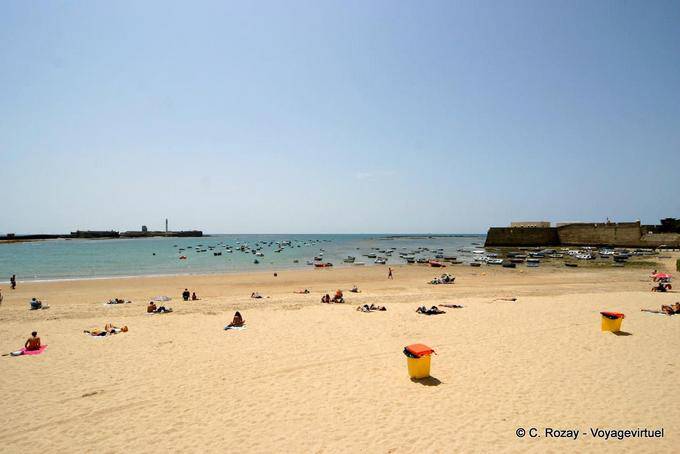 Playa Caleta, Cádiz - Spagna, Andalusia