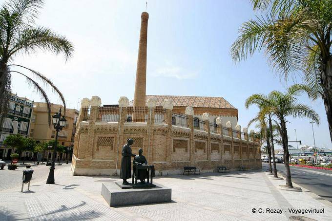 Cadice, las Cuesta calessi, calle Plocia - Spagna, Andalusia