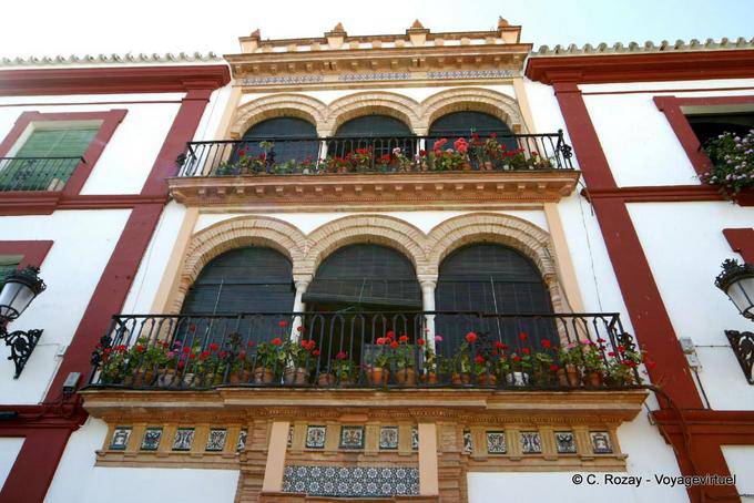 Palazzo balcone, Carmona - Spagna, Andalusia