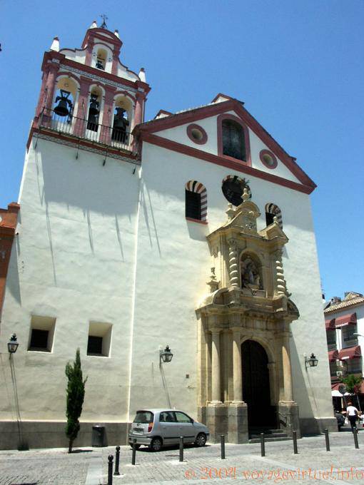 Rosso e chiesa bianca, Cordoba - Spagna