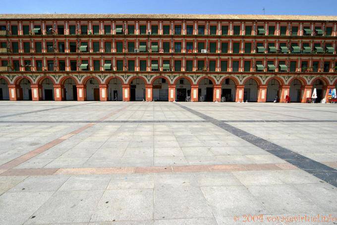 Portici di Place de la Corredera, Cordoba - Spagna, Andalusia