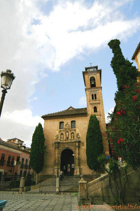 San Gil y Santa Ana Chiesa, Granada - Spagna