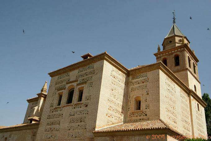 Chiesa del quartiere di Santa Ana Albayzín, Granada - Spagna