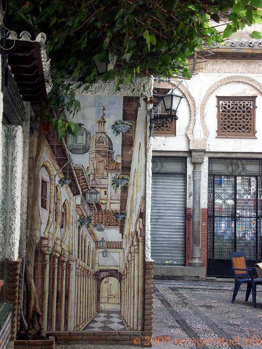 Trompe l'oeil, Granada - Spagna