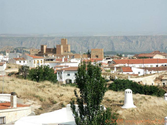 Panoramica di Guadix - Spagna
