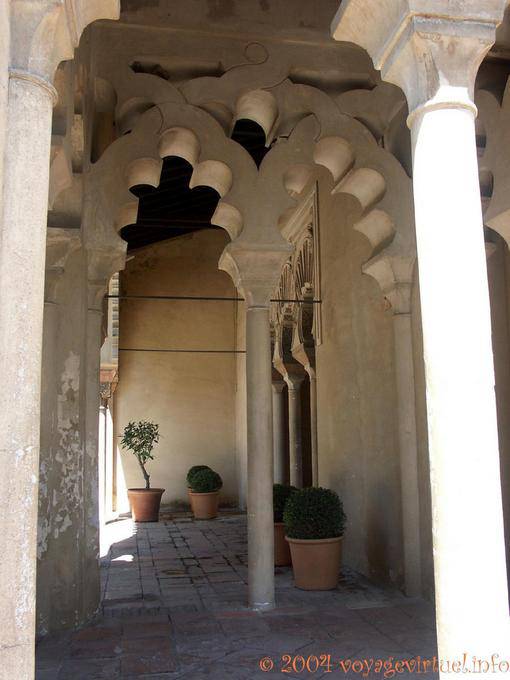 Archi cuspide alla Alcazaba, Malaga - Spagna, Andalusia