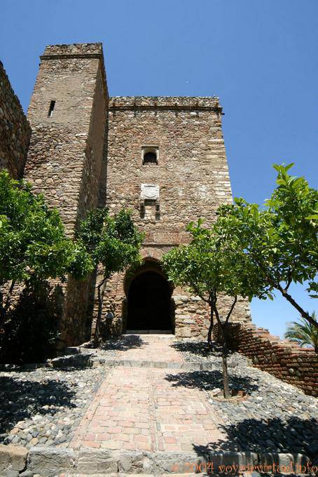 Torre del Cristo, Alcazaba, Malaga - Spagna, Andalusia