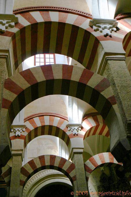 Doppia archi della moschea, Cordoba Mezquita - Spagna, Andalusia