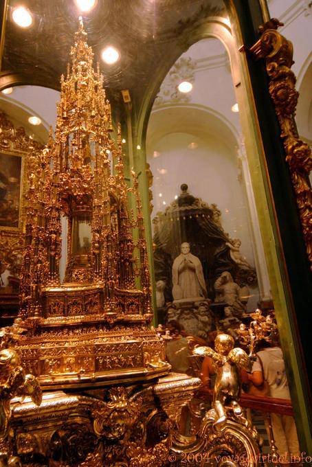 Cattedrale Treasury, Enrique de Arfe custodia, Capilla de Sta. Teresa Mezquita Cordoba - Spagna, Andalusia