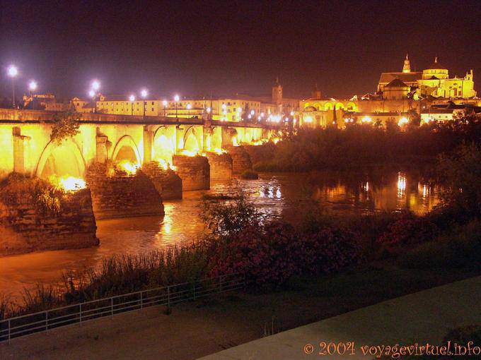 Guadalquivir Ponte romano, Cordoba Notte - Spagna