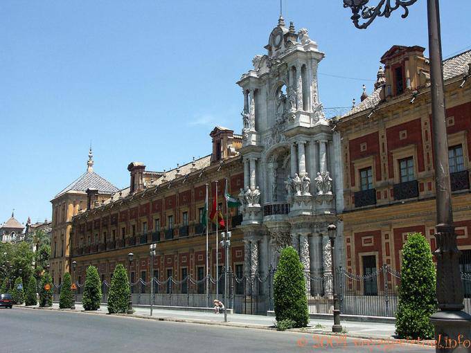 Palacio de San Telmo, av. Roma, Siviglia - Spagna