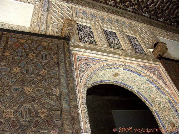 Decorazione Mechouar, Siviglia Alcazar - Spagna