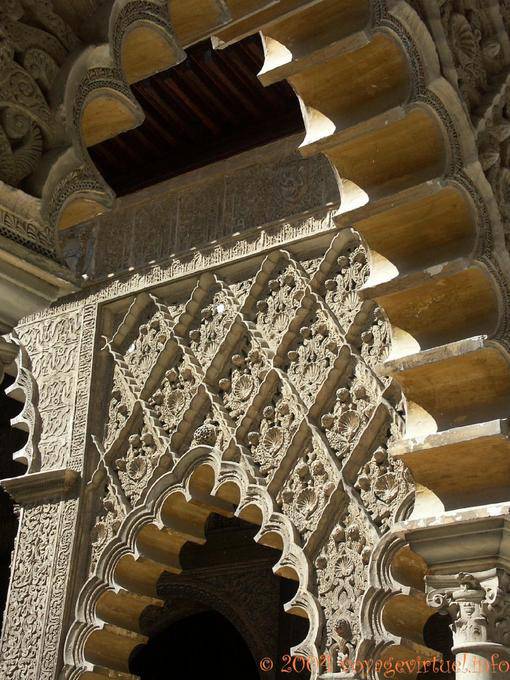 Arc patio, Siviglia Alcazar - Spagna