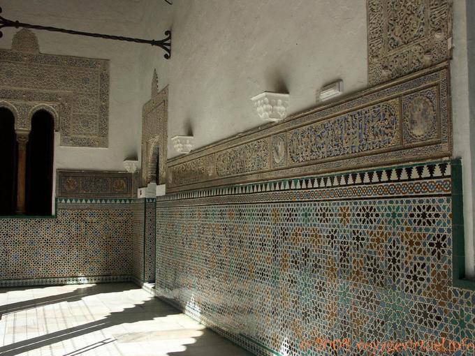 Patio della Sala Dorata, Alcazar di Siviglia - Spagna