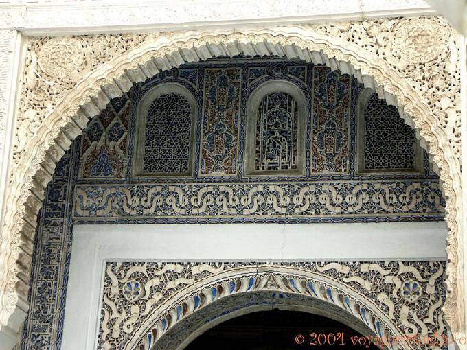 Pizzo Stucco, Patio de las Muñecas, Siviglia Alcazar - Spagna