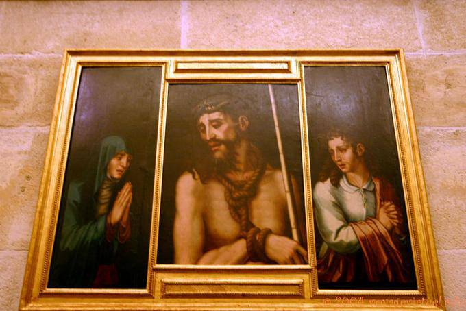 Tabella trittico, Cattedrale di Siviglia - Spagna