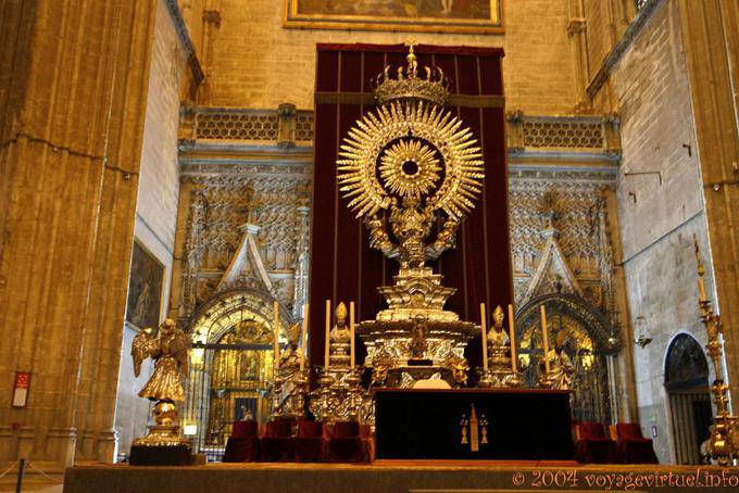 Altar de Plata, Capilla Mayor de la Catedral, Siviglia - Spagna