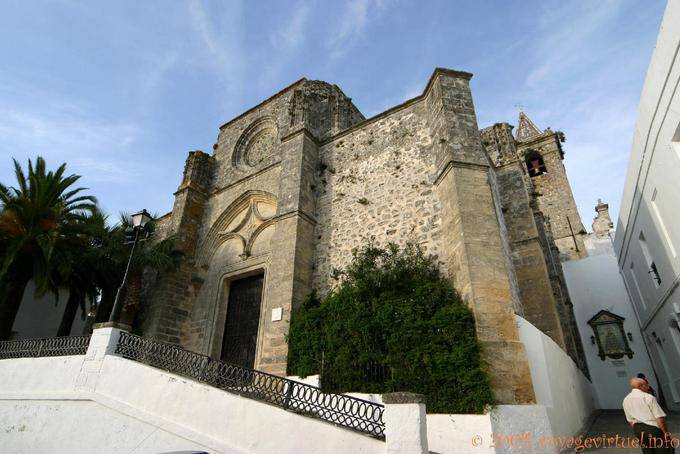 Entrada principal di Parroquia Divino Salvador, Vejer de la Frontera - Spagna