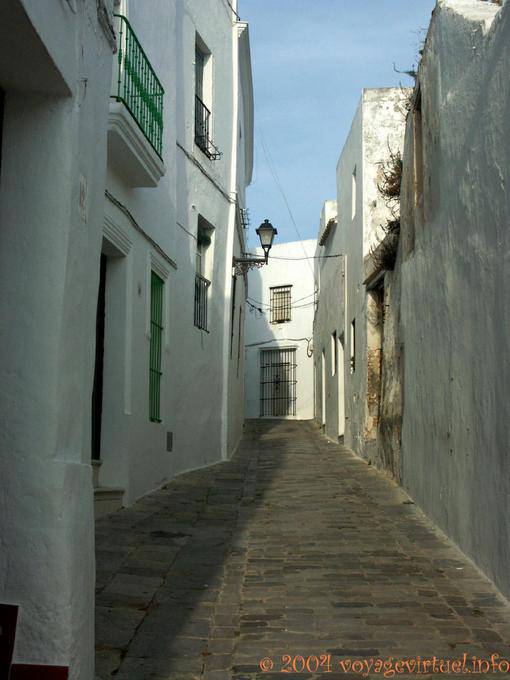 Strada lastricata di Vejer de la Frontera - Spagna
