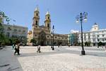Plaza San Antonio, Cadice, Spagna.