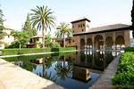 Palazzo del Partal, Alhambra Nasridi Granada, Spagna.