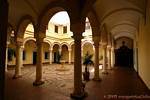 Ristrutturato cortile del Palazzo Episcopale, Cordoba, Spagna.
