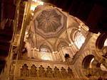 Grande cupola sopra il mihrab, Grande Moschea di Cordoba, Spagna.