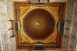 Dome simboleggia l'universo Salon des Ambassadeurs, Siviglia Alcazar, Spagna.