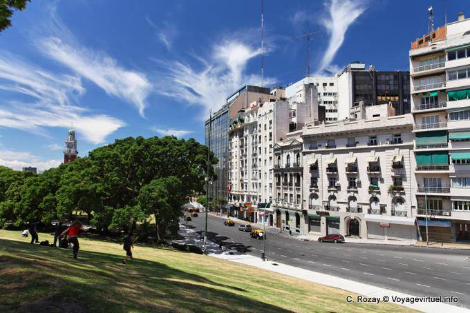 Avenida Florida, vicino a Plaza San Martin, Buenos Aires - Argentina