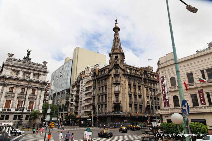 Avenida Rivadavia, Confiteria del Molino, Buenos Aires - Argentina