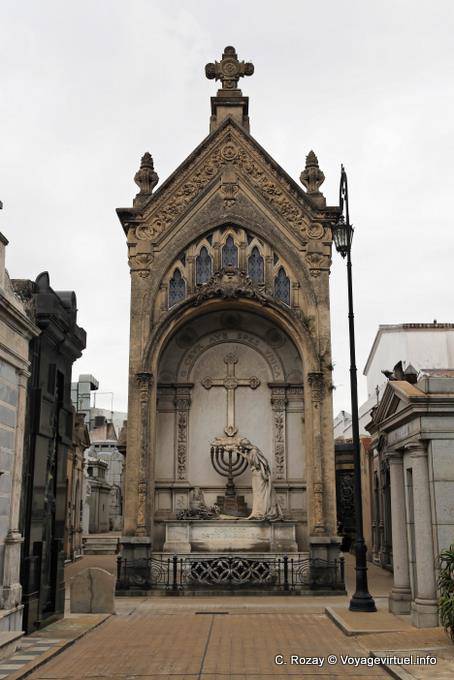 Bóveda della familia Ortiz Basualdo, Cementerio de la Recoleta, Buenos Aires - Argentina