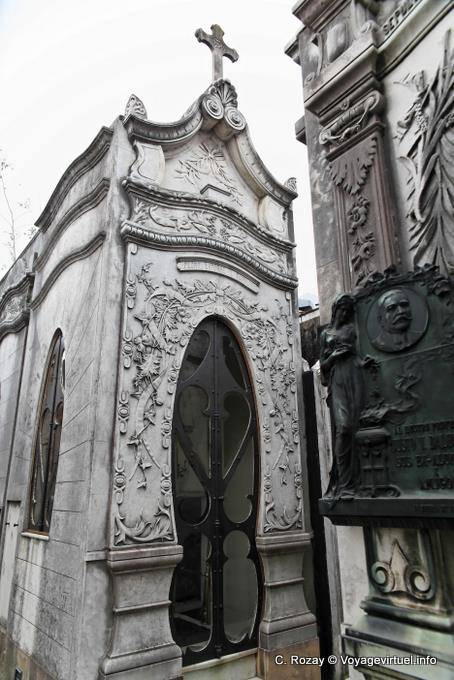 Il Mausoleo di Pedro Latorre e della sua famiglia, Cementerio de la Recoleta, Buenos Aires - Argentina