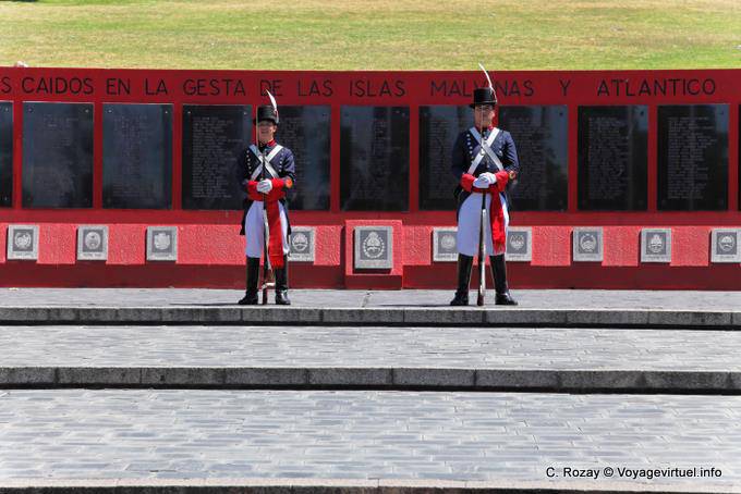 Monumentos è caduto in Malvinas, Buenos Aires - Argentina