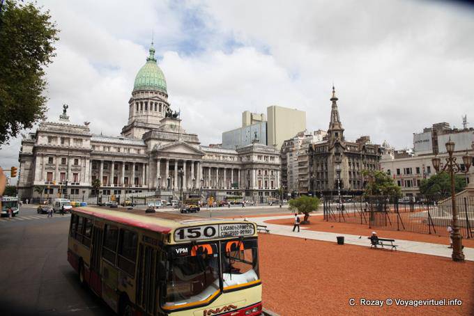 Piazza del Congresso, Plaza del Congreso, Buenos Aires - Argentina