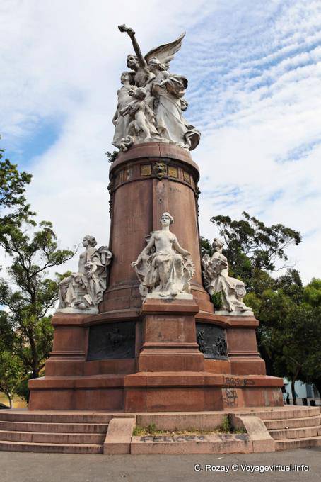 Monumento Francia in Argentina, data nel 1910, Plaza Francia, Buenos Aires - Argentina