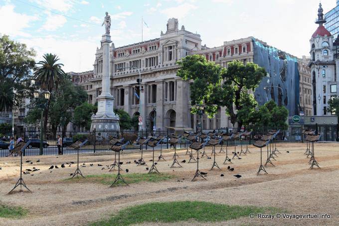 Plaza Lavalle, Palacio de Justicia, Buenos Aires - Argentina