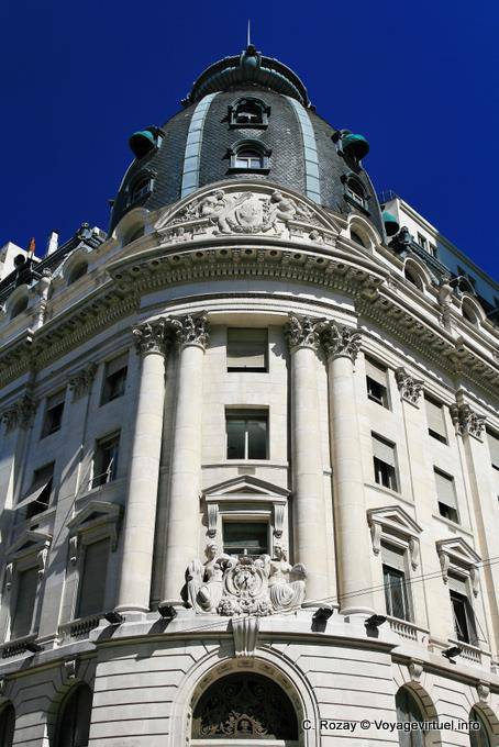 Reconquista, sulla base all'angolo di Juan Domingo Peron, Buenos Aires - Argentina